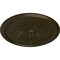 Ekena Millwork Juniper Ceiling Medallion (Fits Canopies up to 7"), Hand-Painted Green Gold, 36"OD x 1 1/2"P CM36JUGGS - alternate 3